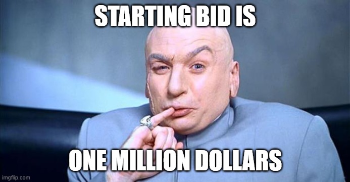 Bidding war meme