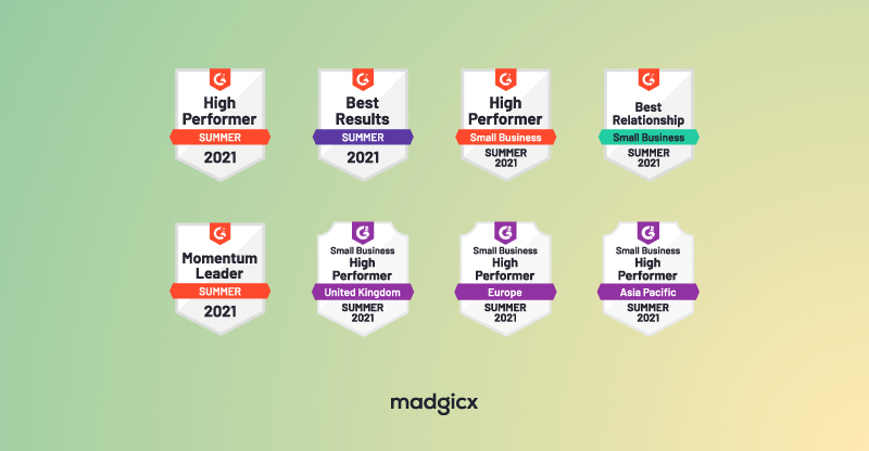 Madgicx G2 Crowd Reviews Summer 2021