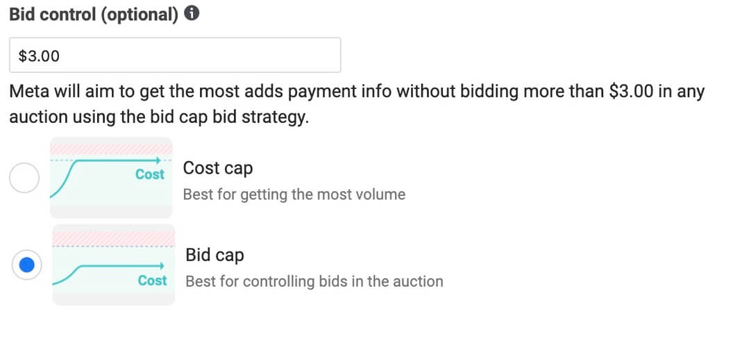 bid cap bidding strategy