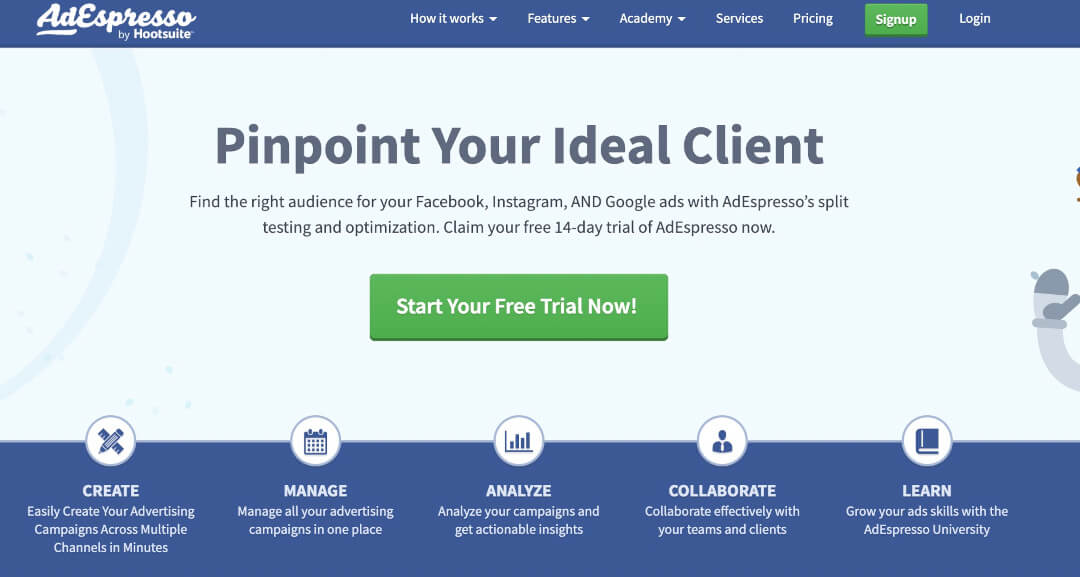 Facebook Ad Tool - AdEspresso