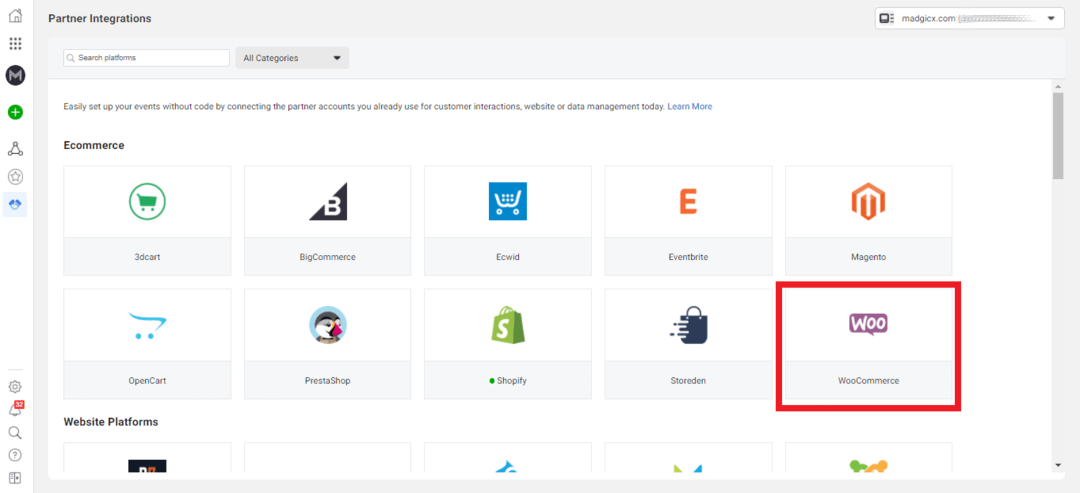 WooCommerce partner integrations