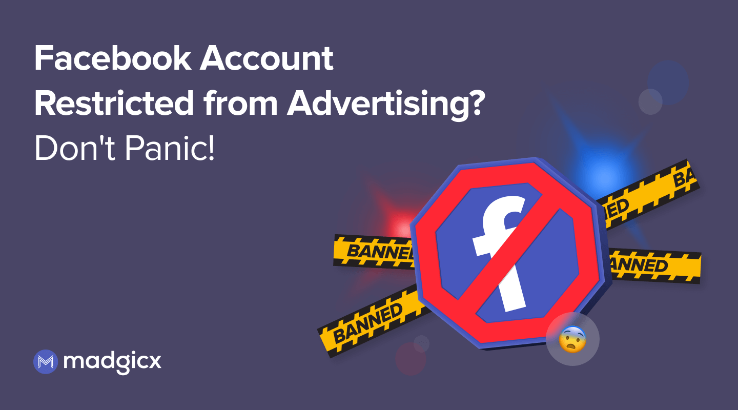 Facebook account restricted from advertising