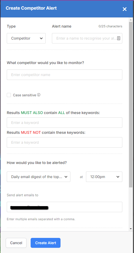 competitors - BuzzSumo