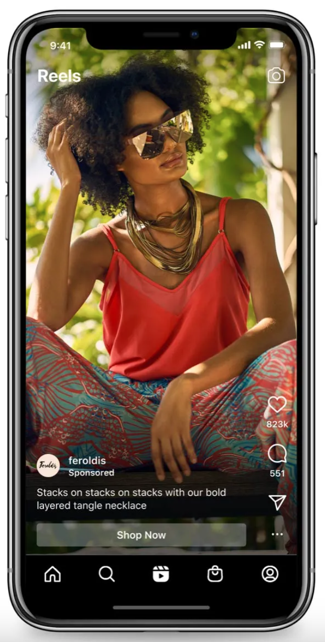 Instagram Reels ads