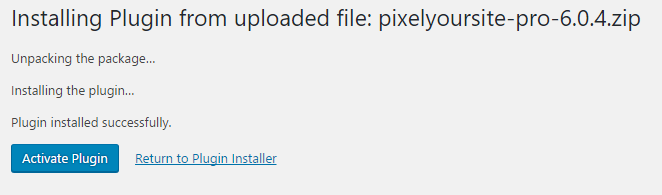 Pixelyoursite - install plugin3